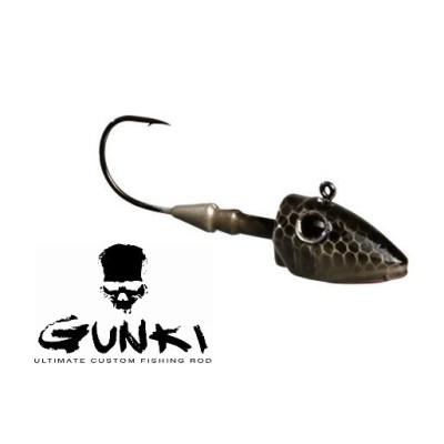 Gunki - G'Slide 18gr 3/0 Natural Black/Silver