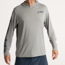 Adventer & Fishing Functional hooded UV T-Shirt Limestone