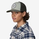 Patagonia Take a Stand Trucker Hat colore Wild Waterline: White
