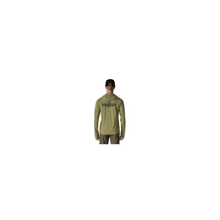 Patagonia Men's Long-Sleeved Capilene Cool Sun Shirt - caper green