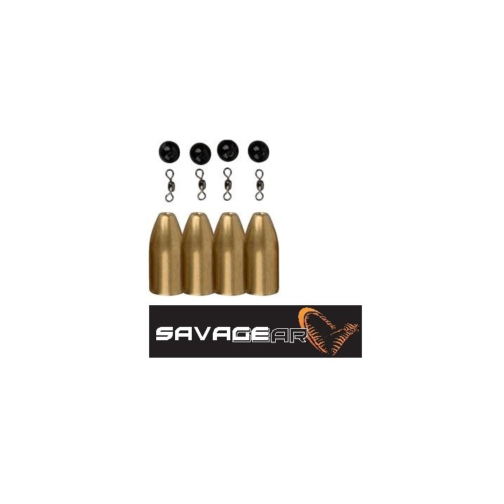 Savage Gear Brass Bullet Kit 10g