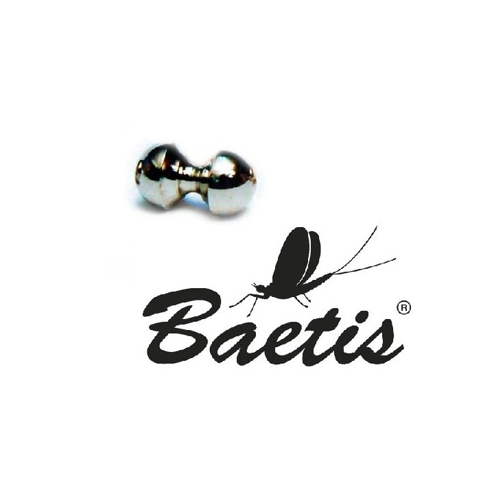 Baetis - Clessidra argento 5mm