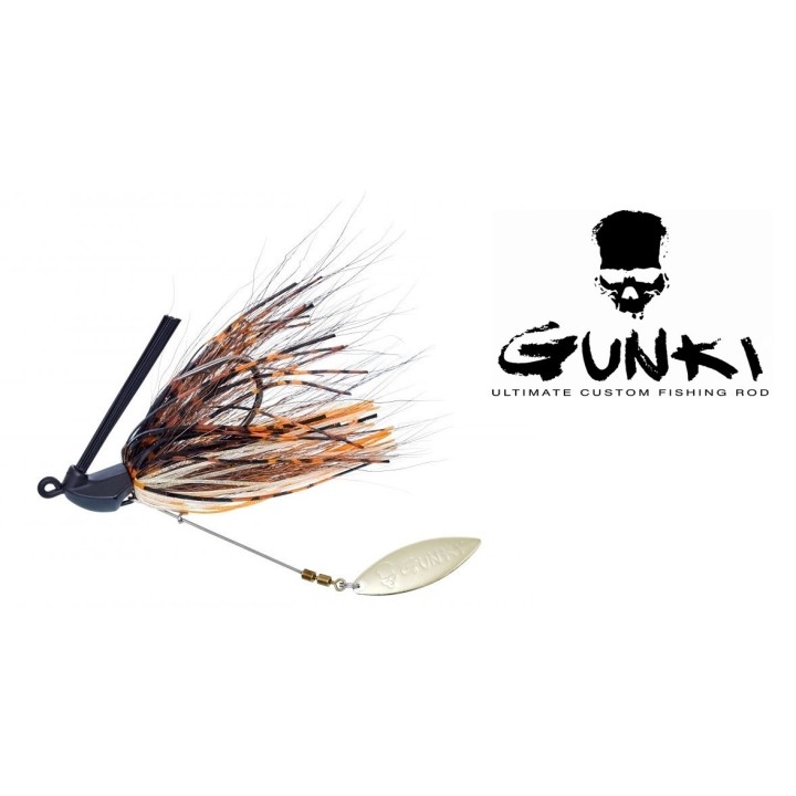 Gunki - G'Slide 7gr 2/0 Natural Black/Silver