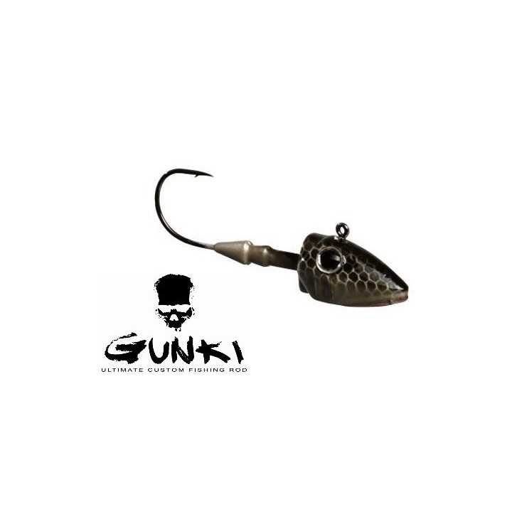 Gunki - G'Slide 7gr 2/0 Natural Black/Silver