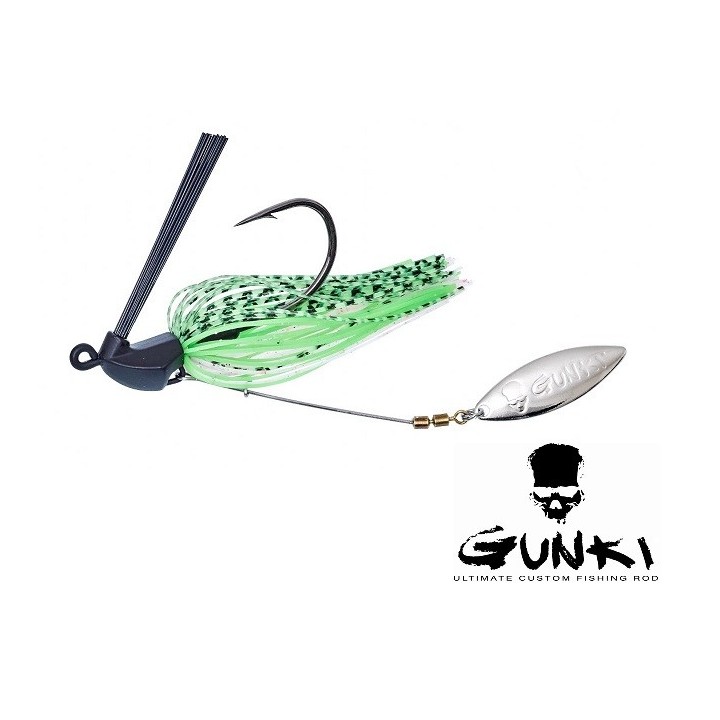 Gunki - G'Slide 7gr 2/0 Natural Black/Silver