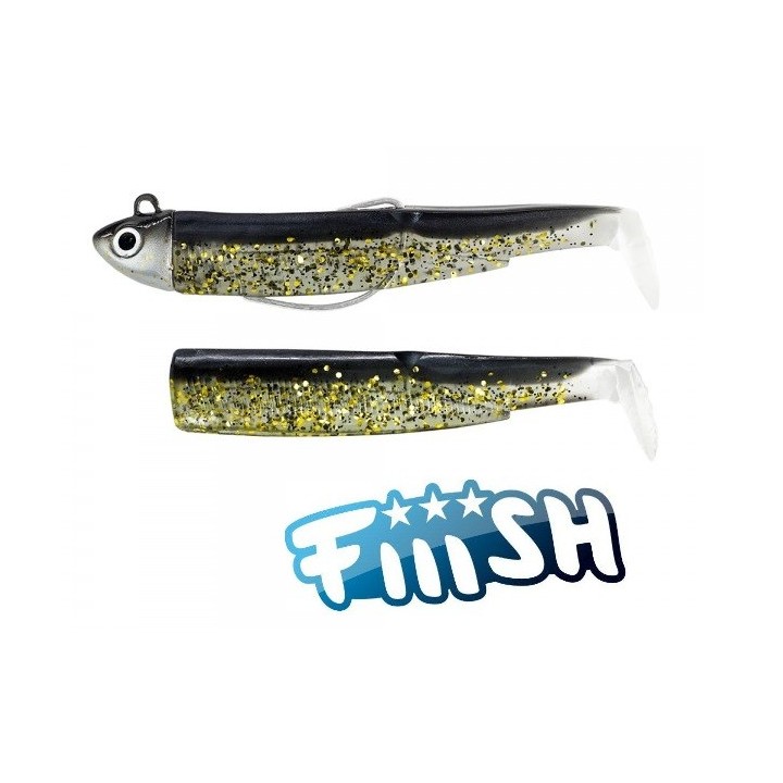 Fiiish - Black Minnow  Combo Trout 70