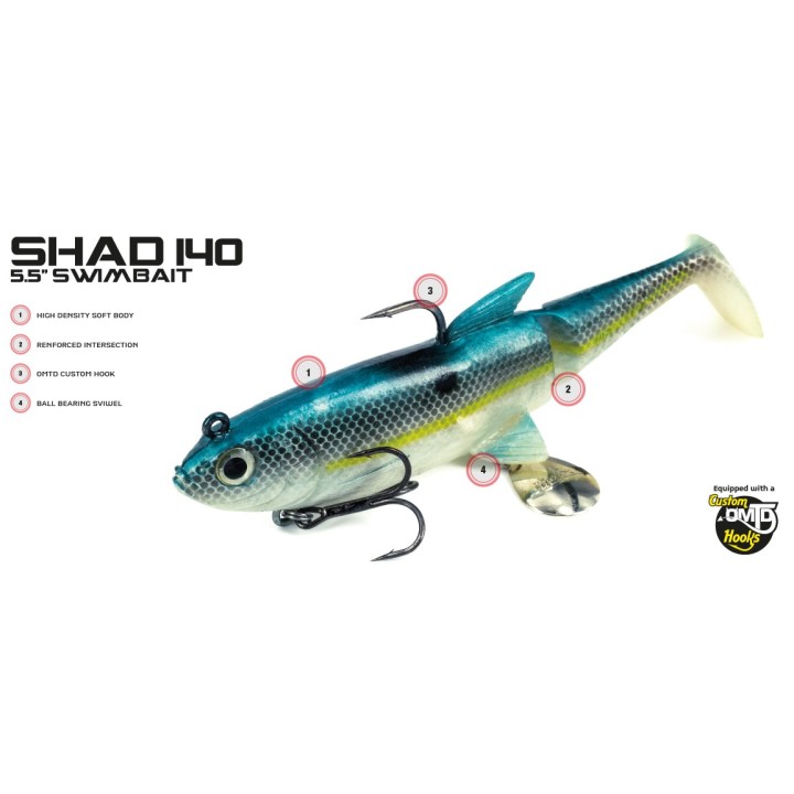 Molix - Shad 140 60gr