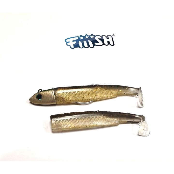 Fiiish - Black Minnow  Combo Trout 70