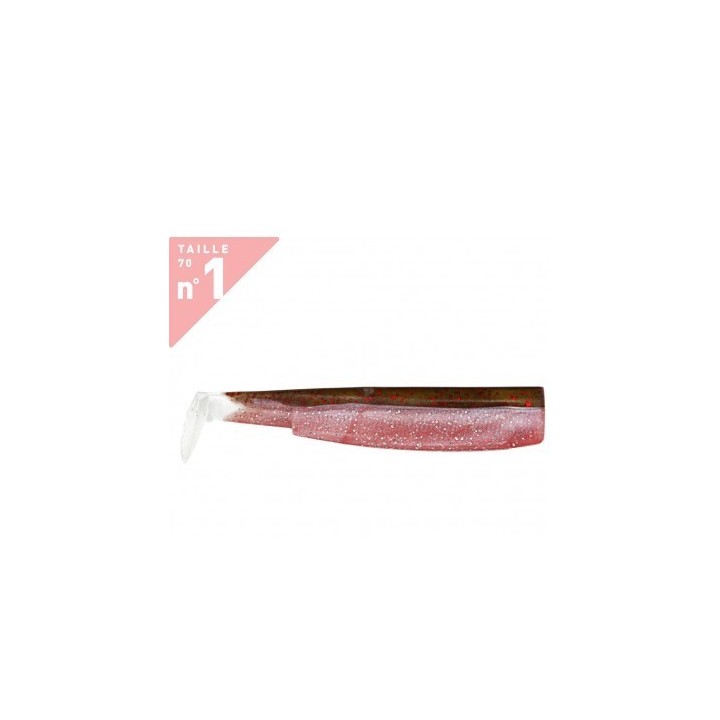 Fiiish - Black Minnow  Combo Trout 70
