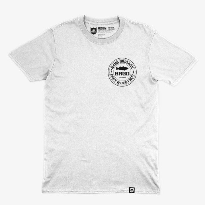 BRGD CAST & DESTROY TEE WHITE