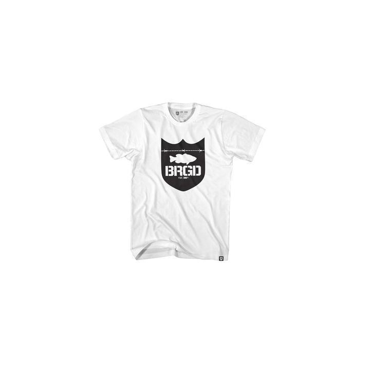 BRGD SHIELD LOGO TEE WHITE