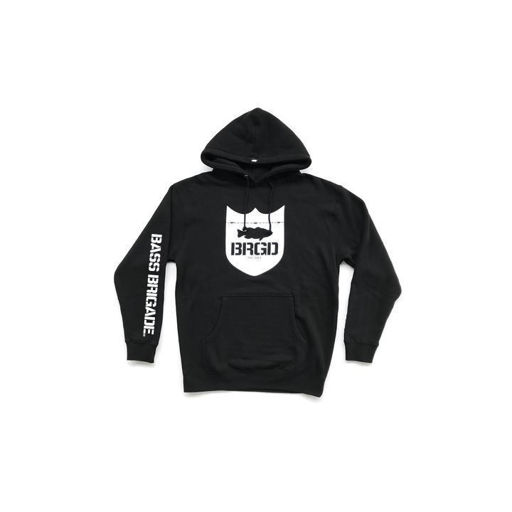 BRGD HOODIE SHIELD BLACK