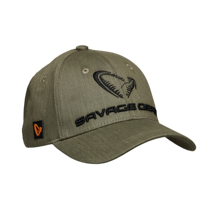 Savage Gear Catch Cap Onesize Olive Green Melange