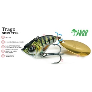 Molix - Trago Spin Tail 3/8oz