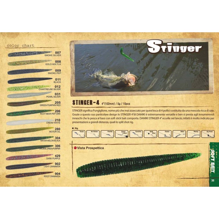 Damiki Stinger 4"