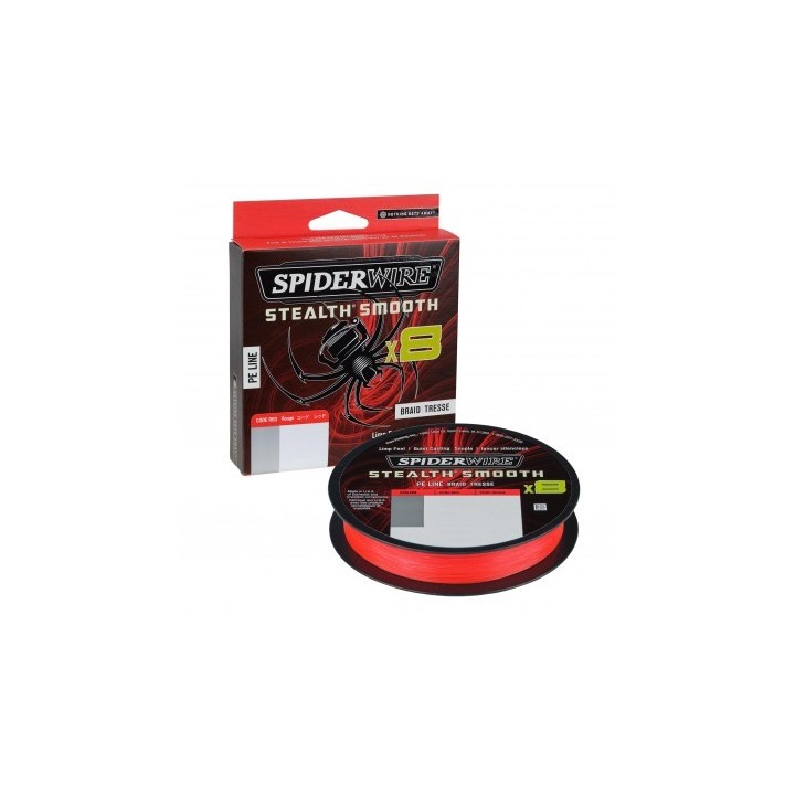 Spiderwire Stealth Smooth 8 RED