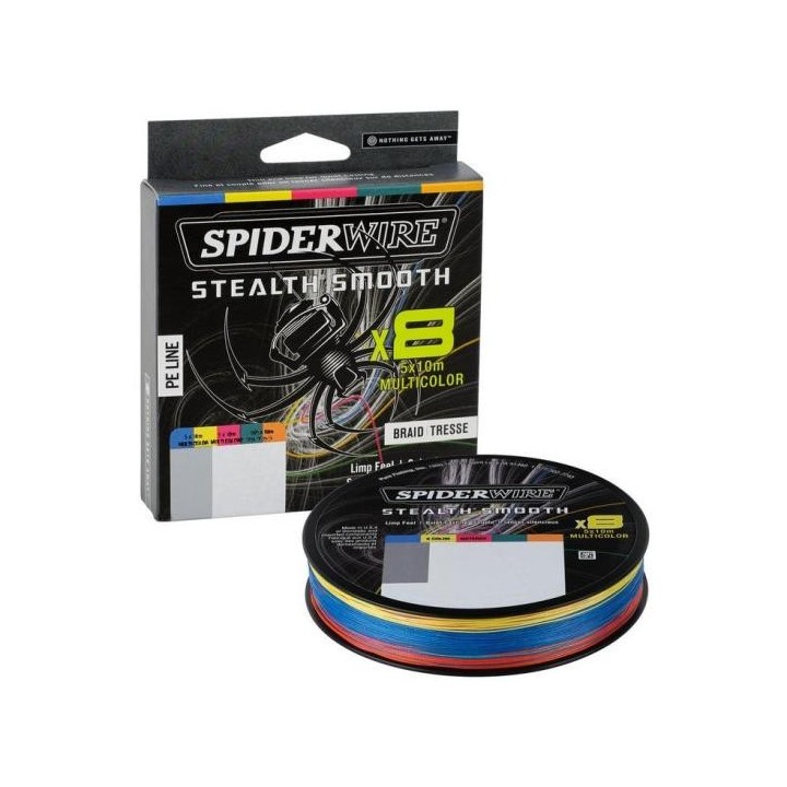 Spiderwire Stealth Smooth 8 MULTICOLORE