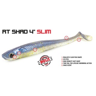 Molix RT Shad 4" Slim