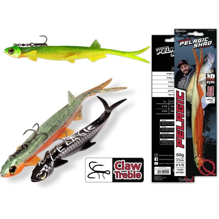 Quantum - Pelagic Shad 21cm 60gr